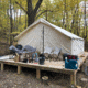 White Duck Alpha Wall Tent, Water Repellent, 14ft x 16ft, WD-0014