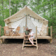 White Duck Alpha Wall Tent, Water Repellent, 16 x 20ft, WD-0024