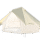 White Duck Flysheet Bell Tent, Regatta, White, 3M, RFS-3MW