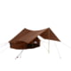 White Duck Regatta Awning Bell Tent, Desert Red, 10ft, RBTCB-10
