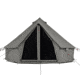 White Duck Regatta Bell Tent, Water Repellent, Boulder Gray, 13ft, WD-RBT-07