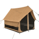 White Duck Rover Scout Tent w/ Jack Stove, Fire Water Repellent, Sandstone Beige, 6ftx8ft, WD-RBT-65