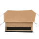 White Duck Rover Scout Tent w/ Jack Stove, Fire Water Repellent, Sandstone Beige, 6ftx8ft, WD-RBT-65