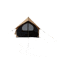 White Duck Rover Scout Tent w/ Jack Stove, Fire Water Repellent, Sandstone Beige, 8ftx9ft, WD-RBT-39
