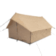 White Duck Rover Scout Tent w/ Jack Stove, Water Repellent, Sandstone Beige, 8ftx9ft, WD-RBT-37