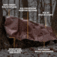 White Duck Super Heavy Duty Poly Tarp, Brown, 100x100ft, PT-100x100