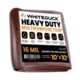 White Duck Super Heavy Duty Poly Tarp, Brown, 10ftx10ft, PT-10x10