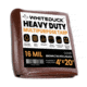 White Duck Super Heavy Duty Poly Tarp, Brown, 4x20ft, PT-4x20