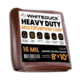 White Duck Super Heavy Duty Poly Tarp, Brown, 8x10ft, PT-8x10