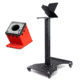 White Horse Defense Floor Stand/Wheels Boss Box, Black, WH-0022