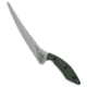 White River Knife &amp; Tool Step-Up Fillet Fixed Blade Knife, 8.125in, CPM S35VN, Trailing Point Blade, G-10, Black/Green Handle, Black/Green/Gray, 12.50 inch, BHQ-142818