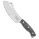 White River Knife &amp; Tool Camp Cleaver Fixed Blade Knife, 5.625in, CPM S35VN, Cleaver Blade, Micarta, Black Handle, Black/Gray, 10.125 inch, BHQ-114006