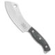 White River Knife &amp; Tool Camp Cleaver Fixed Blade Knife, 5.625in, CPM S35VN, Cleaver Blade, Micarta, Black Handle, Black/Gray, 10.125 inch, BHQ-114006