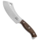 White River Knife &amp; Tool Camp Cleaver Fixed Blade Knife, 5.625in, CPM S35VN, Cleaver Blade, Micarta, Tan Handle, Tan/Gray, 10.125 inch, BHQ-113021