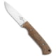 White River Knife &amp; Tool Hunter Fixed Blade Knife, 3.50in, CPM S35VN, Drop Point Blade, Micarta, Tan Handle, Tan/Steel, 8.25 inch, BHQ-110672