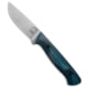 White River Knife &amp; Tool Fry Utility Hunter Fixed Blade Knife, 3.00in, CPM S35VN, Drop Point Blade, G-10, Black/Blue Handle, Stonewash, Black/Blue/Gray, 7.75 inch, BHQ-195113