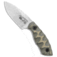 White River Knife &amp; Tool GTI Fixed Blade Knife, 3.00in, CPM S35VN, Drop Point Blade, Micarta, Black/OD Green Handle, Black/OD Green/Gray, 6.40 inch, BHQ-140635