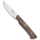 White River Knife &amp; Tool Small Game Fixed Blade Knife, 3.00in, CPM S35VN, Drop Point Blade, Micarta, Tan Handle, Tan/Gray, 7.375 inch, BHQ-110671