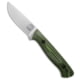 White River Knife &amp; Tool Fry Utility Hunter Fixed Blade Knife, 3.00in, CPM S35VN, Drop Point Blade, Micarta, Black/Green Handle, SW, Black/Green/Gray, 7.75 inch, BHQ-195353