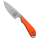 White River Knife &amp; Tool M1-PRO MagnaCut Fixed Blade Knife, 3.00in, CPM MagnaCut, Drop Point Blade, G-10, Orange Handle, Orange/Gray, 7.00 inch, BHQ-195341