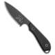 White River Knife &amp; Tool M1 Backpacker Pro Fixed Blade Knife, 3.125in, CPM S35VN, Drop Point Blade, G-10, Black Handle, PVD, Black/Black, 7.00 inch, BHQ-110677