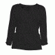 White Sierra Tangier Odor Free 3/4 Sleeve - Womens, Black, Small, D3591W-Black - BLK-SMALL