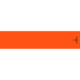 White Water Archery Arrow Wraps, Flo Orange, 5 x 1.125 in, 15 pack, 1006462