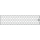 White Water Archery Reflective Arrow Wraps, Honeycomb White, 5 x 1.125 in, 15 pack, 1006479