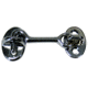 Whitecap Cabin Door Hook - CP/Brass - 2" 50408