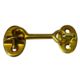 Whitecap Cabin Door Hook - Polished Brass - 2", S-1401BC