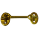 Whitecap Cabin Door Hook - Polished Brass - 3" 50411