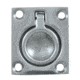 Whitecap Flush Pull Ring - CP/Brass - 1-1/2" x 1-3/4" 50429