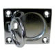 Whitecap Flush Pull Ring - CP/Brass - 2" x 2-1/2", S-3362C