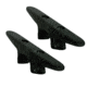 Whitecap Nylon Cleat 6&quot; Pair Black 36520
