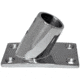 Whitecap O.D. 60 Rectangle Base SS Rail Fitting 1" 44641