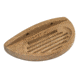 Whitecap Oval Soap Dish Teak 50748