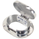 Whitecap &amp; Rope Deck Pipe 3-7/8" x 2-1/2" Opening Chain 36209
