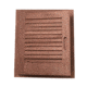 Whitecap Teak Louvered Door &amp; Frame - Left Hand - 15" x 15" 50667