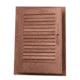 Whitecap Teak Louvered Door &amp; Frame - Left Hand - 15" x 20" 50670