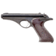 Whitney Firearms Wolverine Pistol, .22 Long Rifle, 4.625in barrel, aluminum alloy frame, brown checkered plastic grip, blowback operated semi-auto, fixed, 10 round magazine, WFW-.22LR-4.625-1-FRRMPG