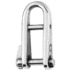 Wichard Marine HR Key Pin Shackle With Bar - 6mm Pin Diameter, 91433