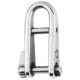 Wichard Marine HR Key Pin Shackle With Bar - 8mm Pin Diameter, 91434