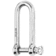 Wichard Marine HR Long D Shackle - 10mm Diameter - 25/64in, 11215