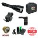 Wicked Hunting Lights A55iC LED Infrared Night Hunting Light Kit, Black, W2065