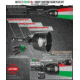 Wicked Hunting Lights A67iC 3-Color-In-1 Scan Plus Kit, Green/Red/White, W2020