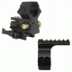 Wicked Hunting Lights Quick Detach Adjustable Light Mount and Picatinny Scope Mount Combo Pack, W2034