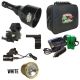 Wicked Hunting Lights W403iC LED White Night Hunting Light Kit, Black, W2014