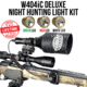 Wicked Hunting Lights W404iC Deluxe Night Hunting Light Kit, Green, Red, White, W2080