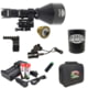 Wicked Hunting Lights W404iC 850nm Infrared Night Hunting Light Kit, Black, W2079