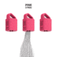 Wicked North Gear Turkey Beard Hanger, 3 Pack, Pink, B801-A013-P